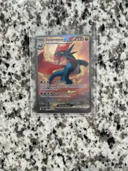 Pokemon TCG Salamence EX Journey Together Special Illustration Rare Card 187/159 - Image 1