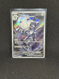Steelix 150/132 - Illustration Rare Mega Evolution - Pokemon English - Image 1