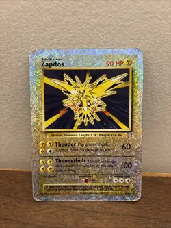 Pokemon TCG Zapdos 19/110 Legendary Collection Reverse Holo USED - Image 3