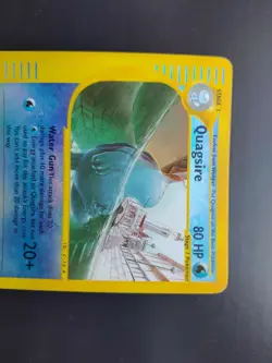 Pokemon card - QUAGSIRE 30/147 - Aquapolis - Holo Reverse - Eng - - Image 4