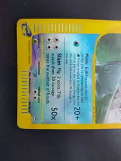 Pokemon card - QUAGSIRE 30/147 - Aquapolis - Holo Reverse - Eng - - Image 5