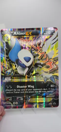 M Absol EX XY Promo Jumbo Oversized Pokemon Card Holo - Image 1