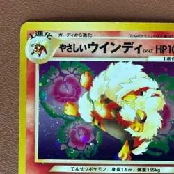 Light Arcanine No.059 Holo Vintage 1996 Japanese Pokemon card TCG P695 - Image 2