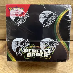 Pokemon Mega Evolution PERFECT ORDER Booster Box -NEW Factory Sealed 36 Packs - Image 1
