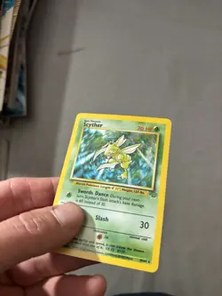 Pokemon TCG Scyther Jungle 10/64 Holo Unlimited Holo Rare - Image 5