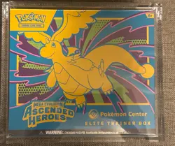 Pokemon Center Elite Trainer Box Ascended Heroes (w/acrylic case) - Image 1