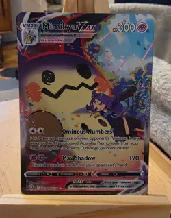 Pokemon TCG Mimikyu v TG16/TG30 Brilliant Stars Full Art NM/M - Image 1