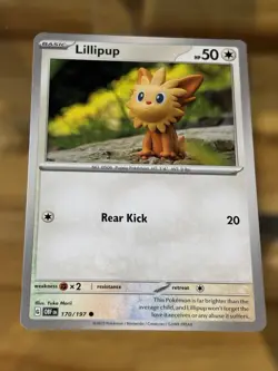 Lillipup - 170/197 Lightly Played Pokemon TCG Buy 2 Get 1 Free - Image 1