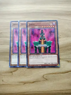 Yu-Gi-Oh! - Jinzo 3X - Complete Playset Of Common Cards - Image 1