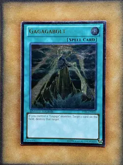 Yugioh Gagagabolt ZTIN-ENV03 Ultimate Rare Limited Edition LP - Image 1
