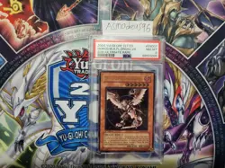 Yugioh Horus Black Flame Dragon LV6 SOD-EN007 1st Edition Ultimate Psa 8 - Image 1