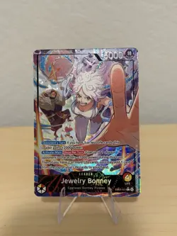 One Piece TCG OP15 -EB04 Jewelry Bonney Leader Alt Art EB04-001 NM - Image 1