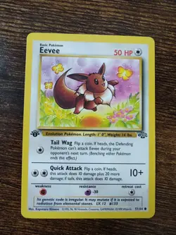 Pokemon Jungle 1st Edition Eevee 51/64 Non Holo - Image 1