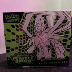 Perfect Order Pokemon Center ETB Factory Sealed (Minor Tear) - Pokemon TCG - Image 1