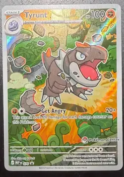 Tyrunt 070 Perfect Order ETB Promo, Pokemon Center Stamp - Image 1