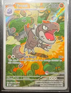 Tyrunt 070 Perfect Order ETB Promo, Pokemon Center Stamp - Image 3