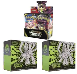 Pokemon Perfect Order Pokemon Center ETB x2 + Booster Box x1. Confirmed 27/03/26 - Image 1