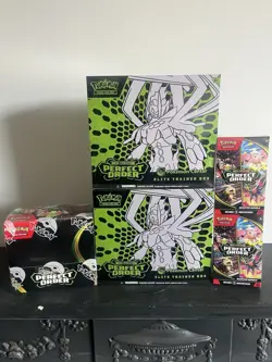 Perfect Order Pokemon Center Bundle - 1x Booster Box, 2x Bundles, 2x ETB - Image 1