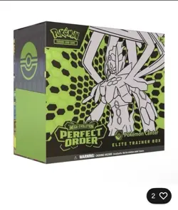 Pokemon TCG Mega Evolution Perfect Order Pokemon Center ETB - PRESALE - Image 1