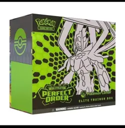 Pokemon TCG Mega Evolution Perfect Order Pokemon Center ETB - PRESALE - Image 1