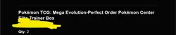 PRE-SALE Pokemon TCG Mega Evolution Perfect Order Pokemon Center ETB Presale - Image 2