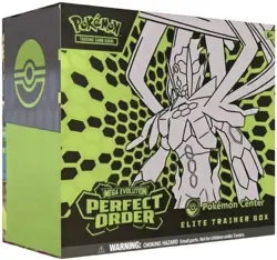Pokemon Mega Evolution Perfect Order Pokemon Center ETB PRESALE - Image 1