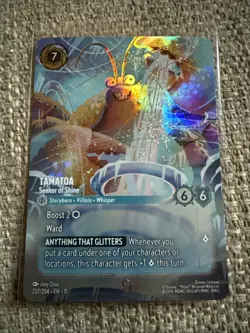 Disney Lorcana - Tamatoa - Seeker Of Shine - ENCHANTED - 237/204 Winterspell 🔥 - Image 1