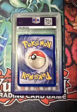 Pokemon 1999 Jungle Vaporeon 12/64 Holo 1st Edition PSA 7 - Image 2