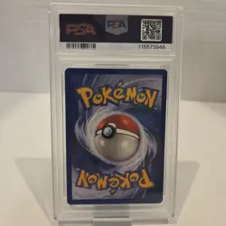 1999 Pokemon Jungle #12 Vaporeon Holo unlimited PSA 7 NM - Image 3
