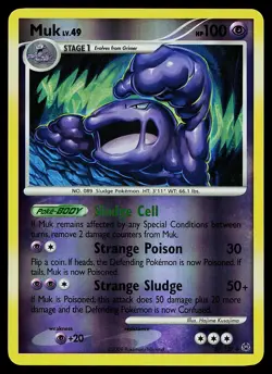 Pokemon Card - Muk Platinum 57/127 Uncommon Reverse Holo - Image 1