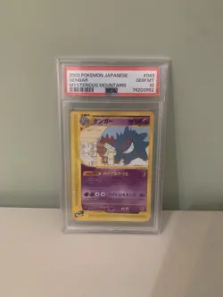 Pokemon Card PSA 10 Gengar Mysterious Mountains 043/088 - Image 1