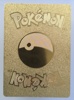 Pokemon Charizard VMAX 586hp Gold Foil Fan Art Collector Card TCG - Image 2