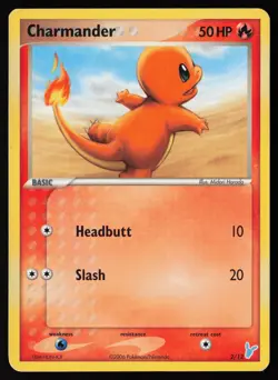 Charmander #2 Plusle & Minun Pokemon Card - Image 1