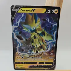 Pokemon Card Zeraora V SWSH263 Black Star Promo Half Art Ultra Rare Holo - Image 1