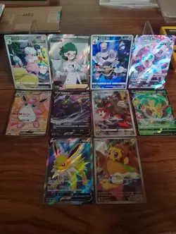 Pokemon TCG 10 card bundle Korean & Chinese inc CSMC 002/012 Flaaffy - Image 1