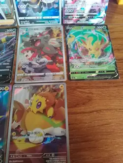 Pokemon TCG 10 card bundle Korean & Chinese inc CSMC 002/012 Flaaffy - Image 5