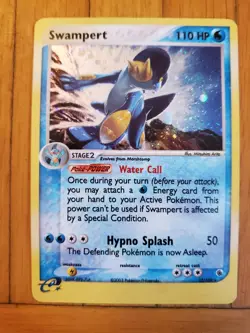 Swampert - 13/109 - Pokemon Ex Ruby & Sapphire Holo Card VLP/Nm Condition - Image 1