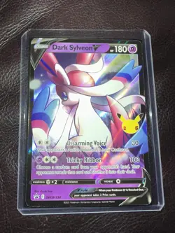 Dark Sylveon V SWSH134 SWSH: Sword & Shield Promo Cards Holo NM MINT - Image 1