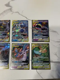 Pokemon TAG TEAM GX Holo Card Lot Chinese 12 Cards Charizard Blastoise Pikachu - Image 4