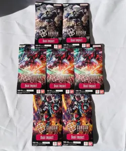 Gundam Card Game GD-02 Dual Impact Booster Pack ENGLISH New Factory Sealed TCG - Image 1