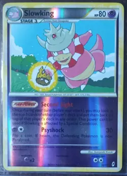 Pokemon TCG Slowking 32/95 Call of Legends Reverse Holo - Image 1