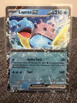 Lapras ex 022/088 - Double Rare - Pokemon TCG: Perfect Order - English NM - Image 1
