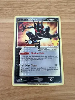 Greninja Gold Star SWSH144 Pokemon Promo Celebrations Near Mint NM - Image 1