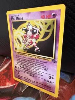 Mr. Mime Holo 6/64 Jungle Unlimited Vintage Pokemon WOTC LP - Image 3