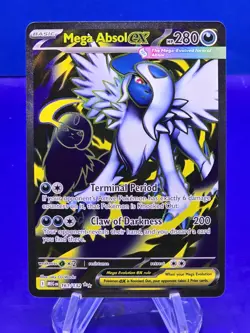 Pokemon TCG - Mega Absol ex 161/132 Me01: Mega Evolution Holo - Image 1