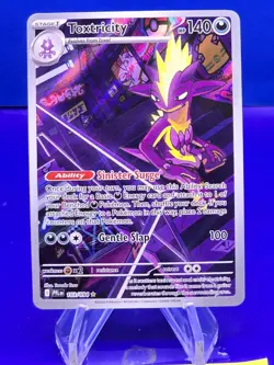 Pokemon TCG Toxtricity 103/094 Phantasmal Flames Rare - Image 1