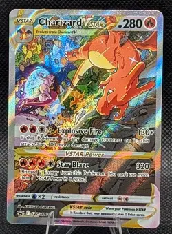 Charizard VSTAR Ultra-Premium Collection Full Alt Art Promo SWSH262 NM Pokemon - Image 1