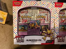 Pokemon Scarlet & Violet 151 Alakazam EX Collection Box New Factory Sealed Qty 2 - Image 4