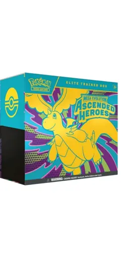 Pokemon Ascended Heroes ETB Elite Trainer Box Factory Sealed FAST FREE SHIP! - Image 1