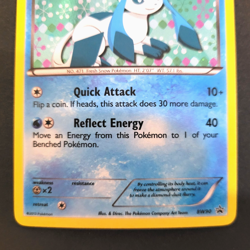 thanks for looking Pokemon 2013 GLACEON BW90 Promo Holo rare Very Nice stage 1 - Image 4